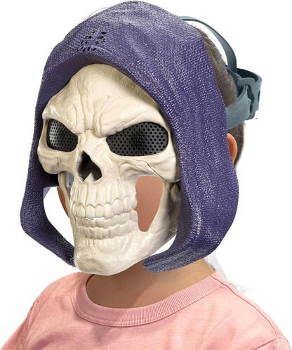 Masters of the Universe Skeletor-Maske, 2026 Film-Aussehen, Dialog, Licht und Sound, Rollenspielkostüm, Kopf, Superbösewicht-Maske, JKJ16
