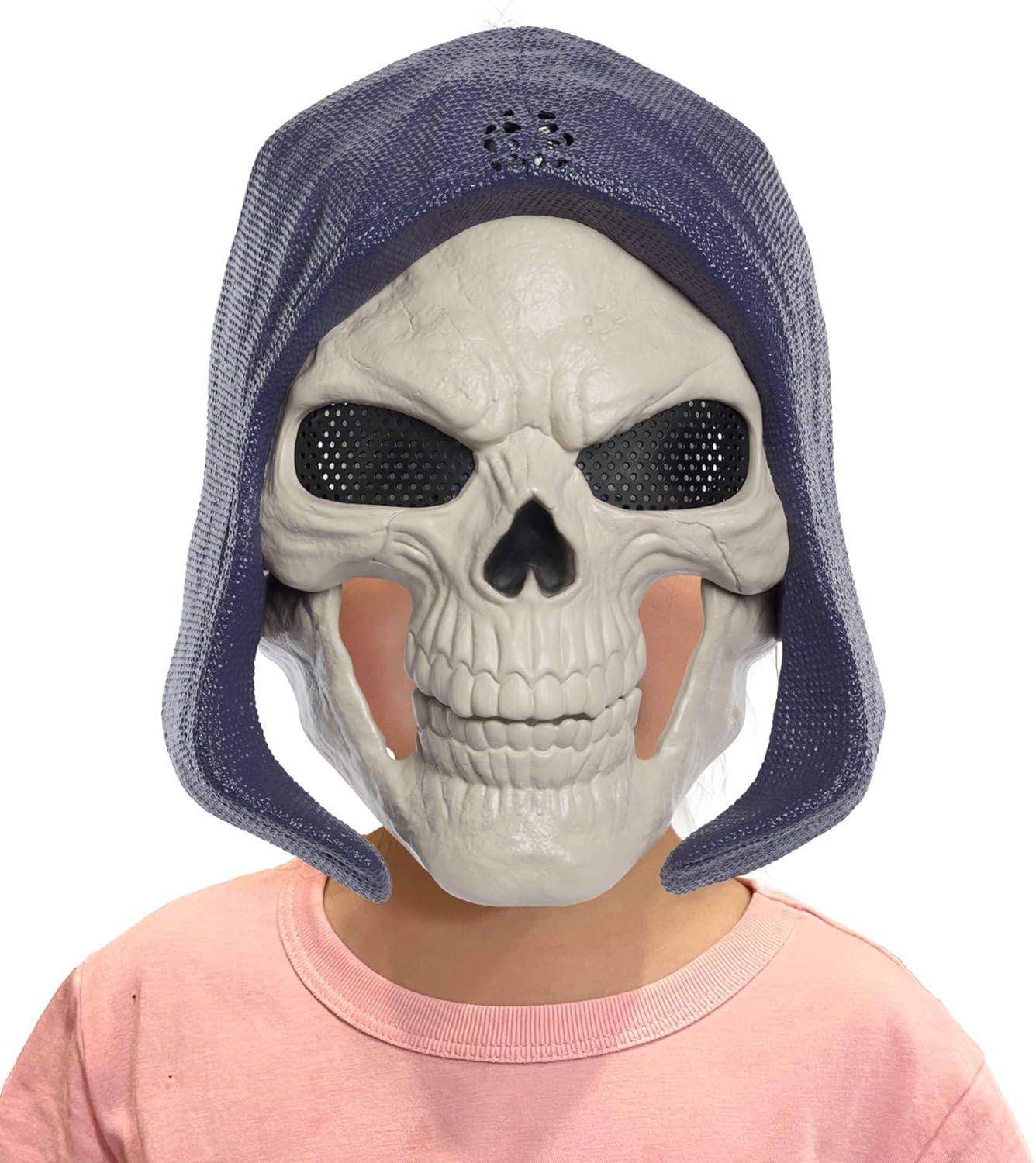 Masters of the Universe Skeletor-Maske, 2026 Film-Aussehen, Dialog, Licht und Sound, Rollenspielkostüm, Kopf, Superbösewicht-Maske, JKJ16