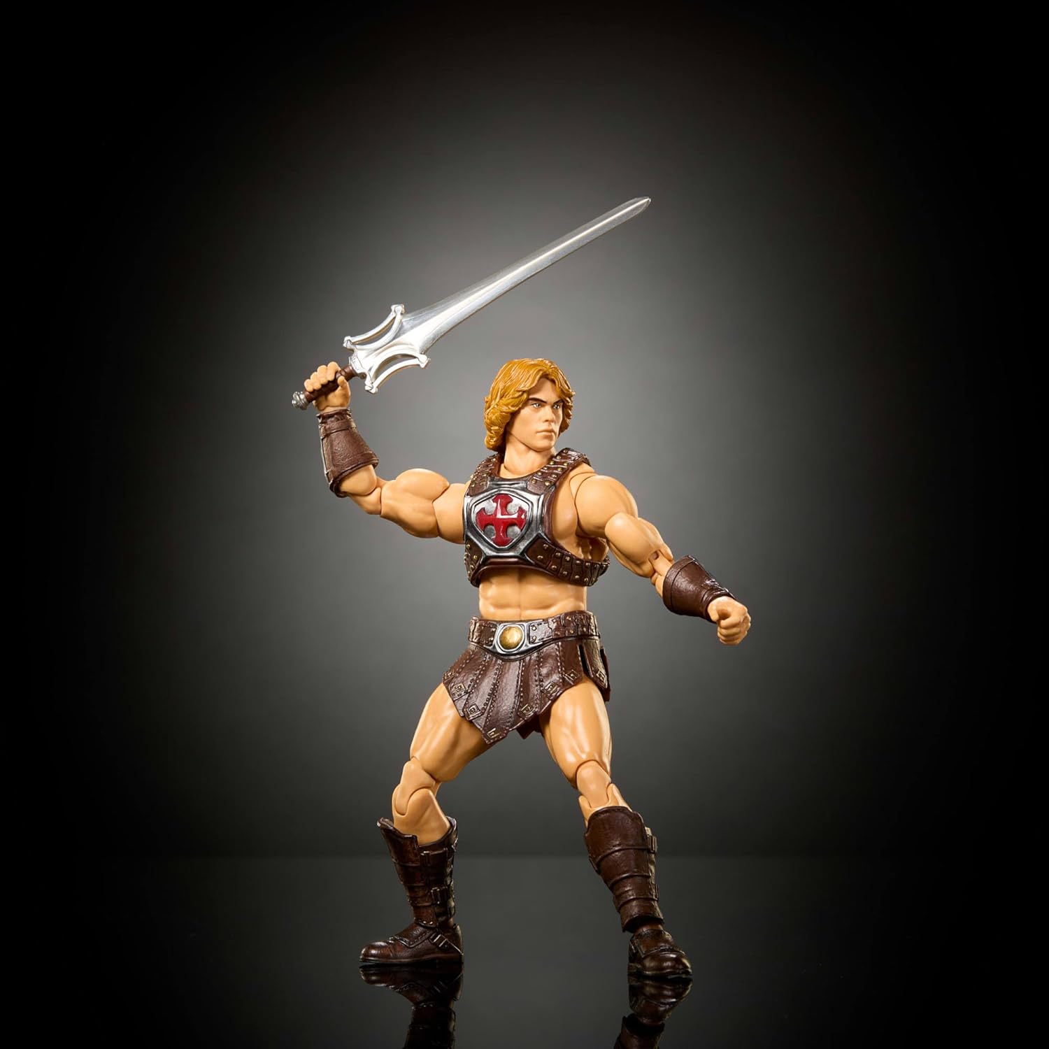 Masters of the Universe Actionfigur Chronicles He-Man, Maßstab 1:12, mächtigster Held detailgetreu zum Film von 2026, 30 Bewegungspunkte, Nicholas Galitzine, JKJ26