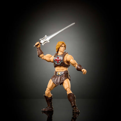 Masters of the Universe Actionfigur Chronicles He-Man, Maßstab 1:12, mächtigster Held detailgetreu zum Film von 2026, 30 Bewegungspunkte, Nicholas Galitzine, JKJ26