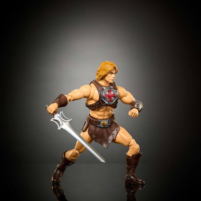 Masters of the Universe Actionfigur Chronicles He-Man, Maßstab 1:12, mächtigster Held detailgetreu zum Film von 2026, 30 Bewegungspunkte, Nicholas Galitzine, JKJ26