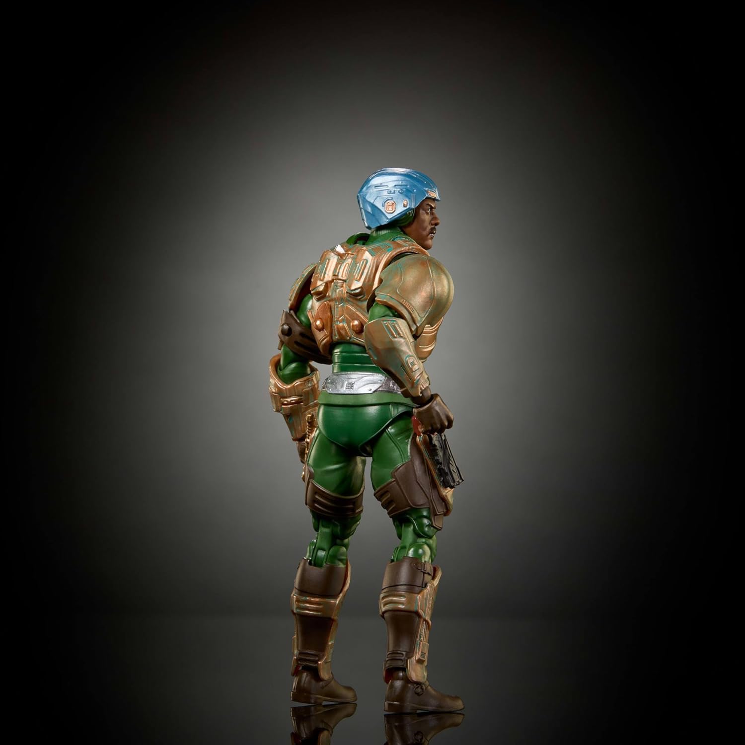 Masters of the Universe Chronicles - Man-at-Arms, action figure Guardia Reale Duncan del film del 2026 in scala 1:12, ispirato a Idris Elba e con design accurato, 6+ anni, JKJ25