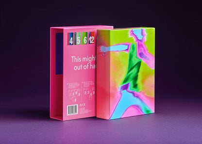 CMYK I’m Out Card Game Magenta Edition – A Fast, Chaotic Party Game That Might Get Out of Hand for Kids & Adults 11+