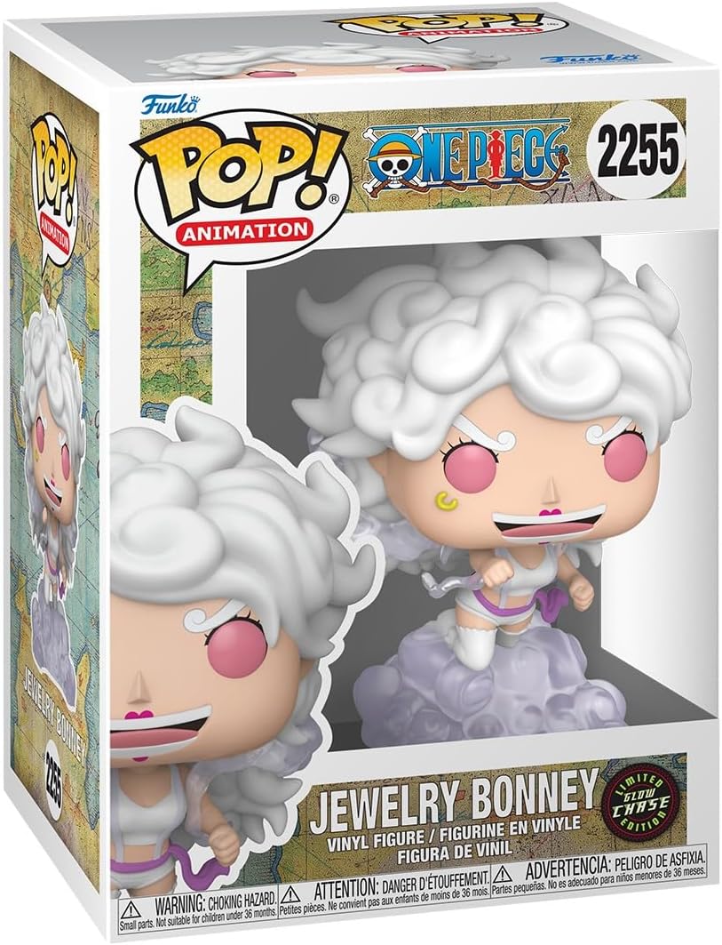 Funko POP! Animation: One Piece - Jewelry Bonney - 1 in 6 chance of receiving the rare Chase variant - Styles may vary - Collectable Vinyl Figure - Gift Idea - Official Merchandise