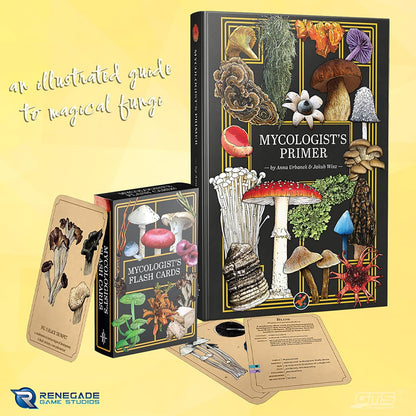 Renegade Games: Mycologist’s Primer Flash Cards - 100 Card Deck of Flash Cards, Items in Mycologist’s Primer, A System Agnostic for Any RPG System