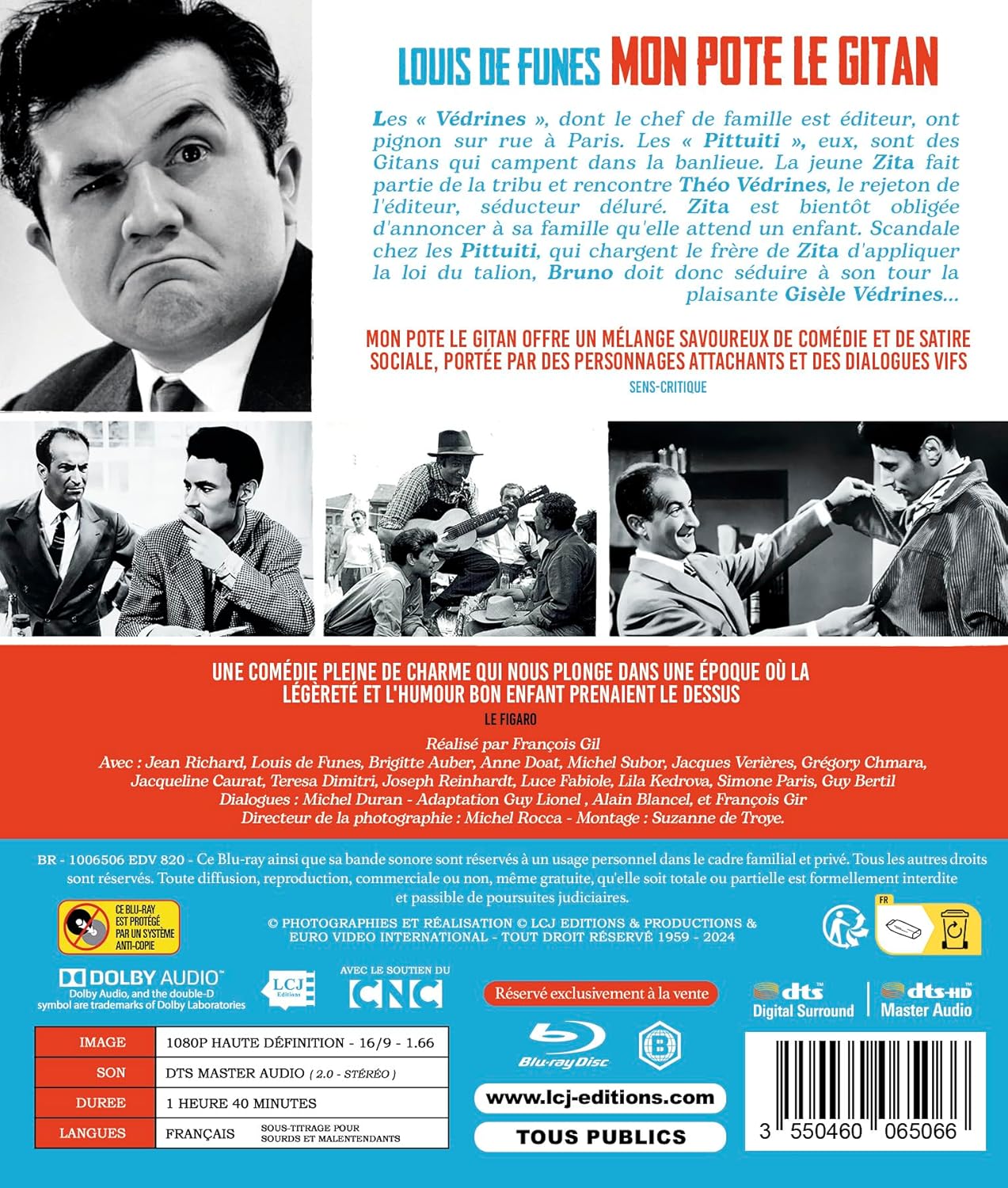 Mon Pote Le Gitan/Blu-Ray