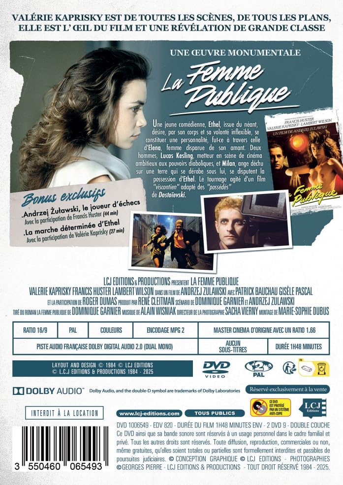 Femme publique (la) - 2 dvd