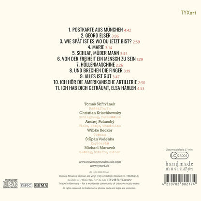 Georg/Lieder Fuer Georg Elser