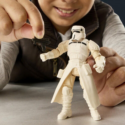 Star Wars ActionVerse AT-RT & Imperial Remnant AT-RT Driver, Action Figure & Vehicle, The Mandalorian & Grogu Toys for Boys & Girls Ages 4+