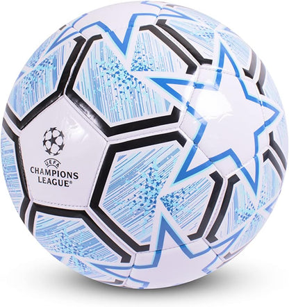 UEFA Champions League Voetbal, maat 5, officieel gelicentieerd door Hy-Pro, Training, Match, Merchandise, Collectible voor kinderen en volwassenen, geweldig voetbalcadeau-idee