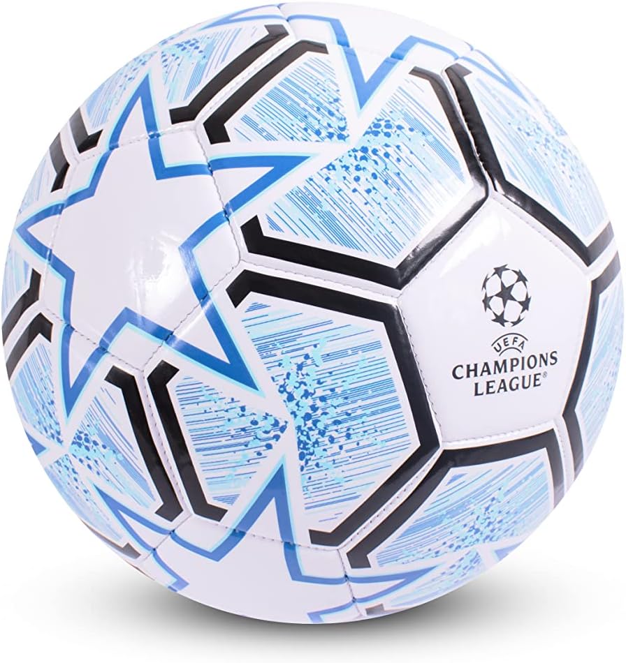 UEFA Champions League Voetbal, maat 5, officieel gelicentieerd door Hy-Pro, Training, Match, Merchandise, Collectible voor kinderen en volwassenen, geweldig voetbalcadeau-idee