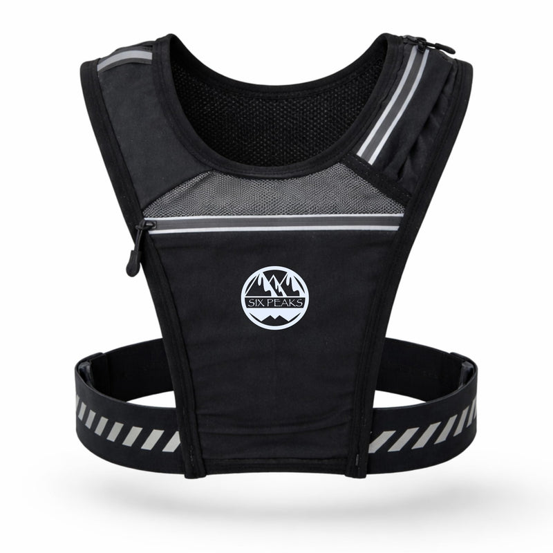Six Peaks Lightweight Running Vest (Black, One Size)