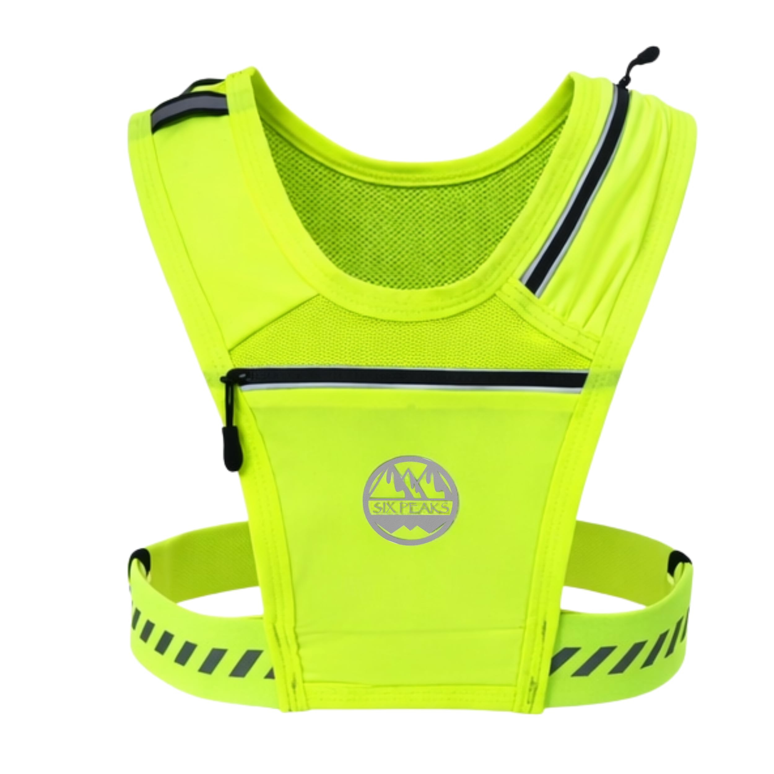 Six Peaks Lightweight Running Vest (Safety Yellow, One Size)