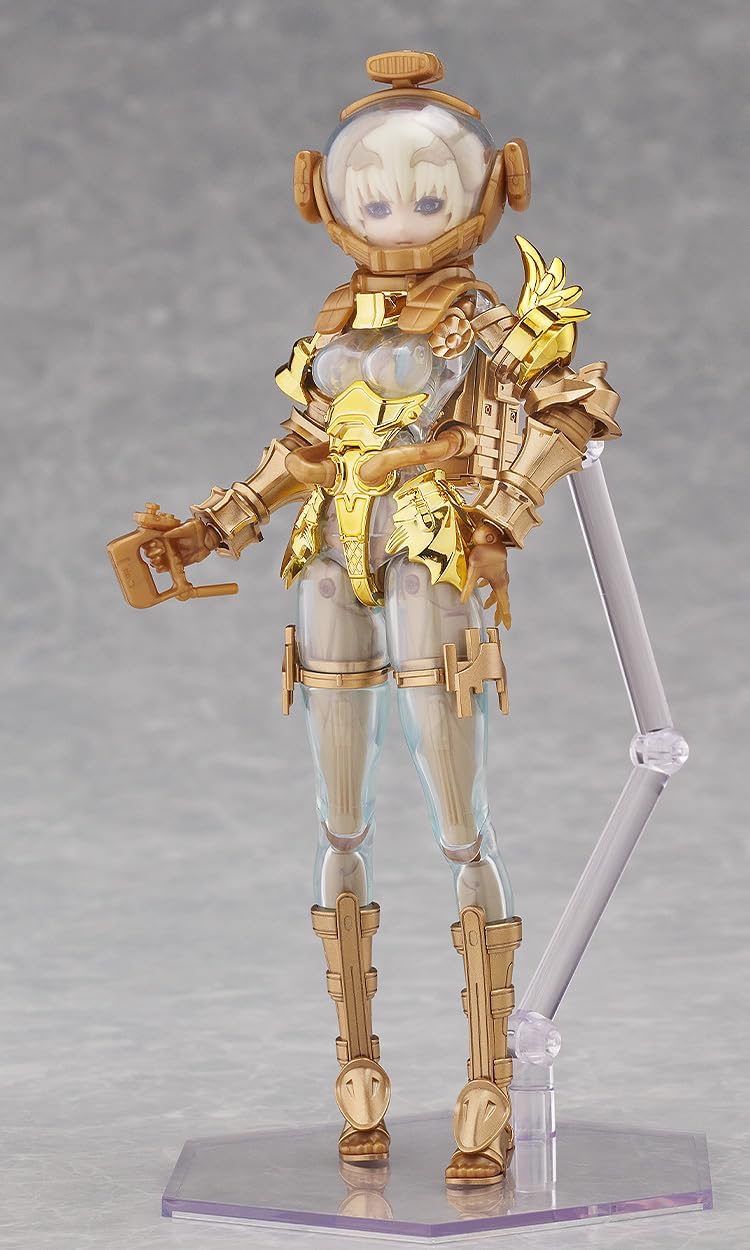 Max Factory PLAMAX GODZ Order GO 05 Overload Gabriel DX Versione Placcatura, Non Scala, Tipo di Assemblaggio Modello Plastica