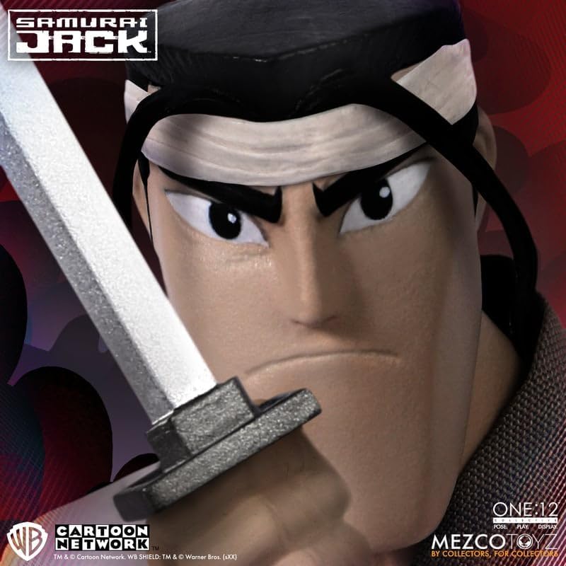 Samurai Jack Figure 17cm Samurai Jack One:12 Collective