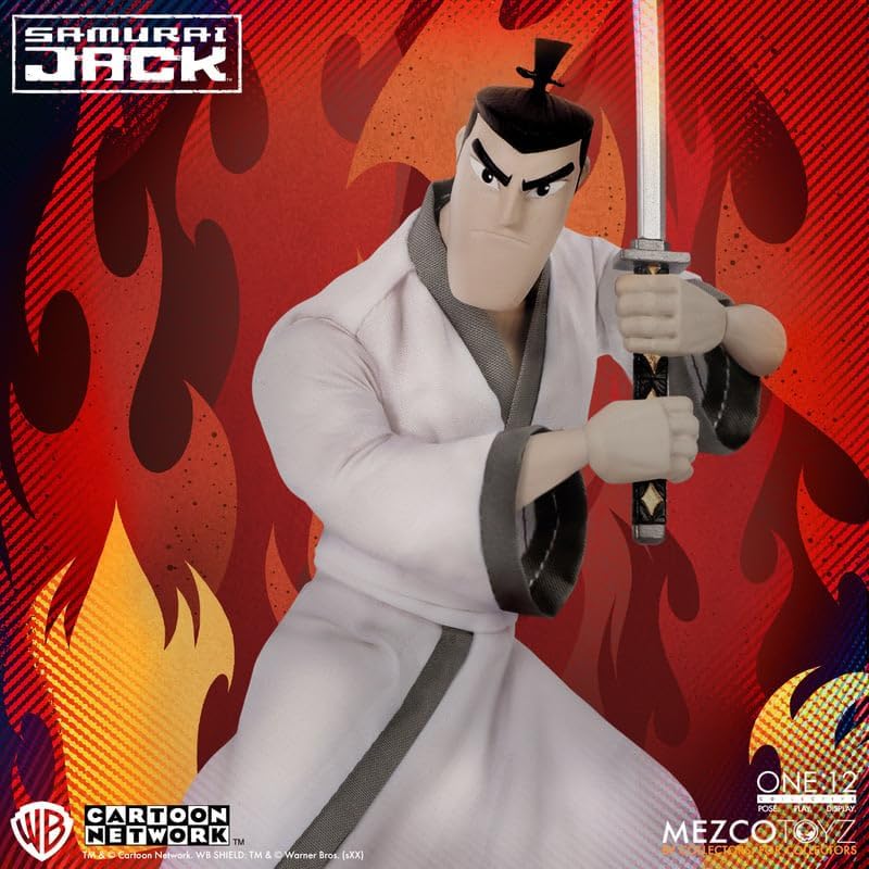 Samurai Jack Figure 17cm Samurai Jack One:12 Collective