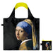 JOHANNES VERMEER Girl with a Pearl Earring Recycled: Gewicht 55 g, Größe 50 x 42 cm, Zip-Etui 11 x 11.5 cm, handle 27 cm, water resistant, made of polyester, OEKO-TEX certified, can carry up to 20 kg