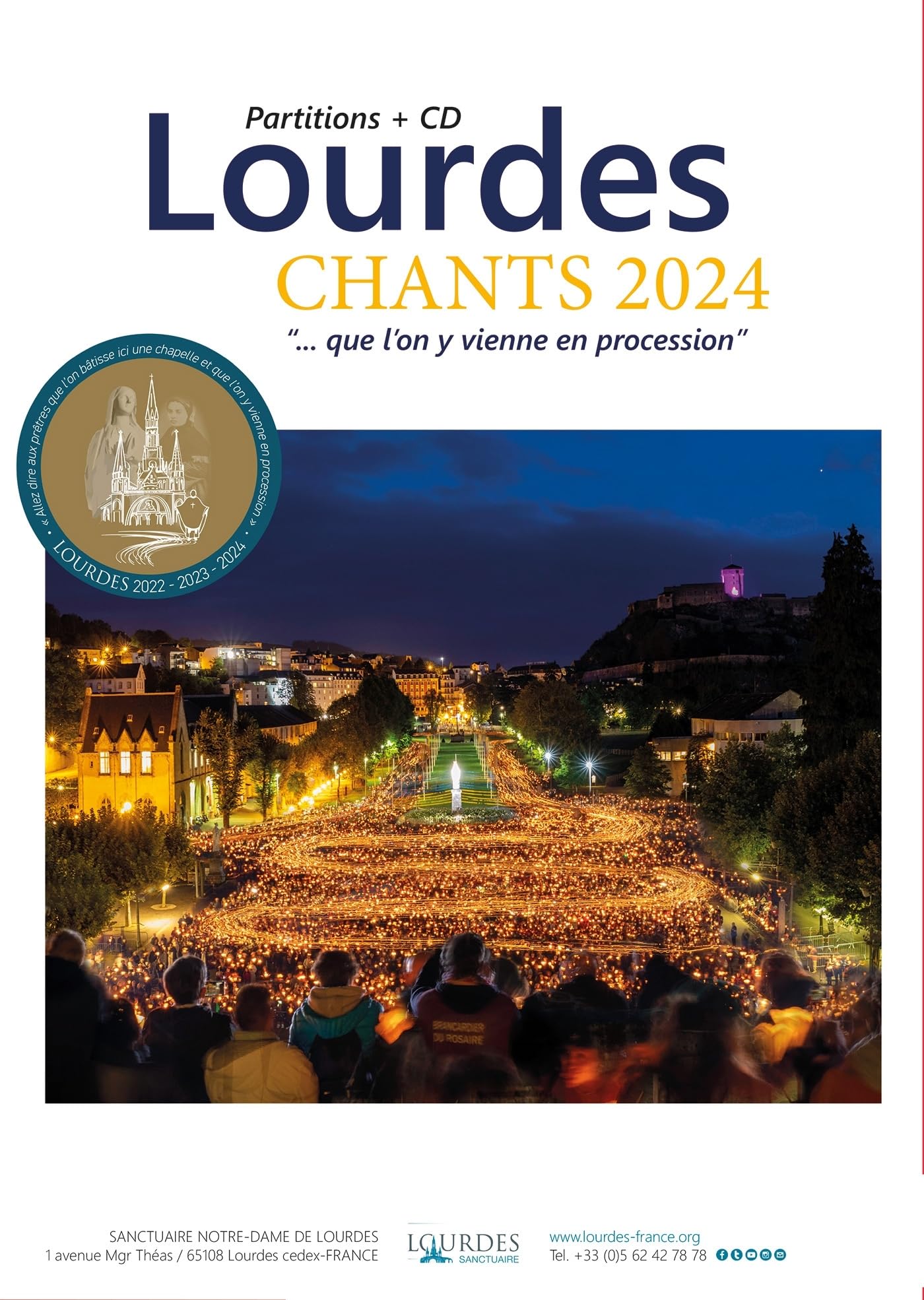 Isaia Ravelli - Lourdes. Chants 2024 ``... Que L`On Y Vienne En Procession``