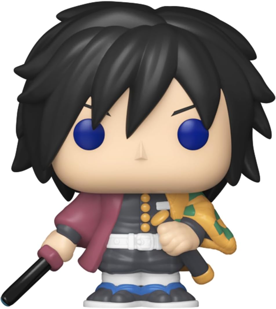 Funko Pop! Bitty 4pk: Demon Slayer - Nezuko Kamado, Giyu Tomioka, Tamayo, and Mystery Figure - 0.9 Inch (2.2 Cm) Collectable - Stackable Display Shelf Included