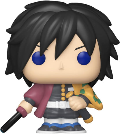Funko Pop! Bitty 4pk: Demon Slayer - Nezuko Kamado, Giyu Tomioka, Tamayo, and Mystery Figure - 0.9 Inch (2.2 Cm) Collectable - Stackable Display Shelf Included