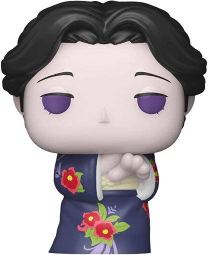 Funko Pop! Bitty 4pk: Demon Slayer - Nezuko Kamado, Giyu Tomioka, Tamayo, and Mystery Figure - 0.9 Inch (2.2 Cm) Collectable - Stackable Display Shelf Included