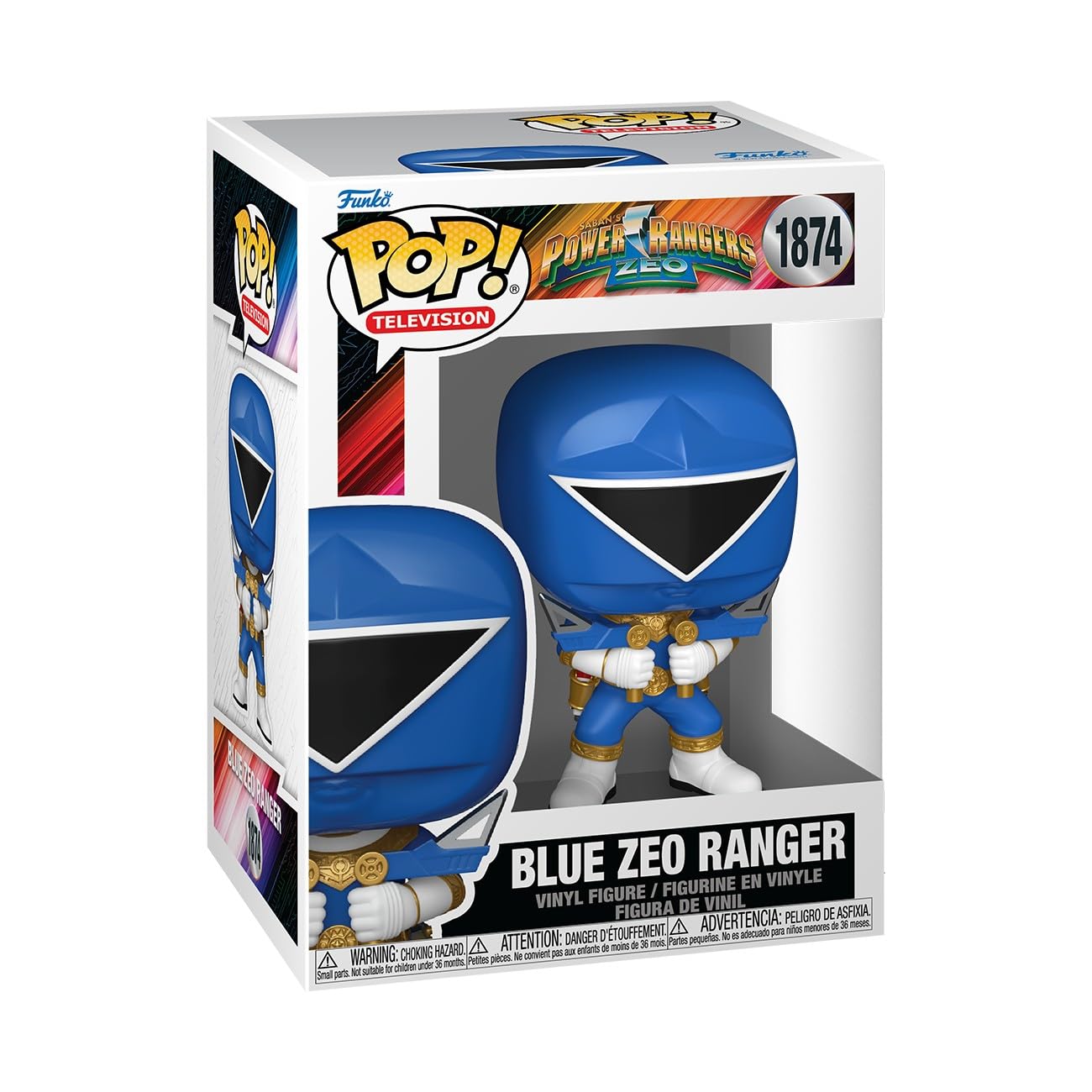 Funko POP! Television: Power Rangers Zeo - Zeo Ranger Blue - Collectable Vinyl Figure - Gift Idea - Official Merchandise - Toys For Kids & Adults - Model Figure for Collectors and Display