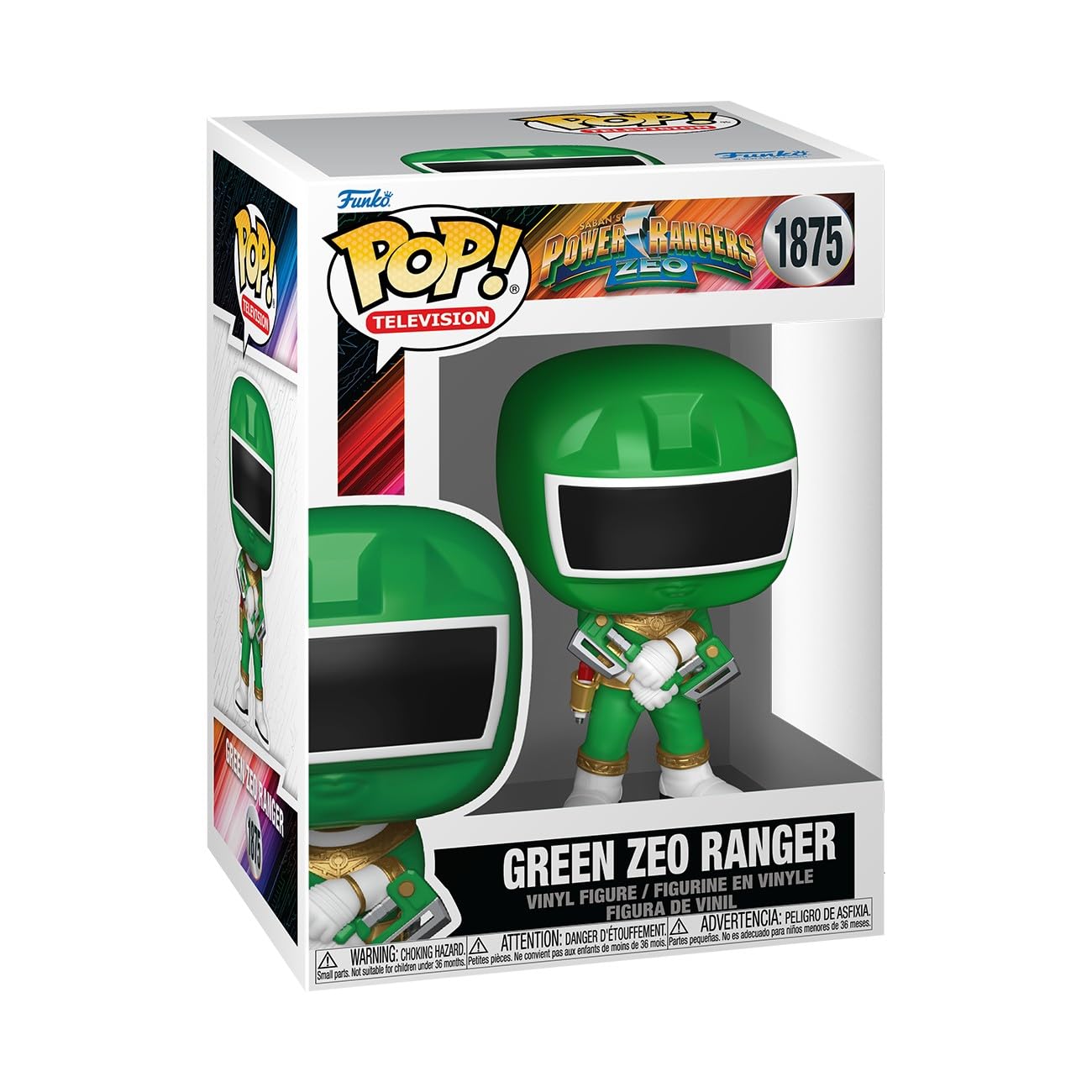 Funko POP! Television: Power Rangers Zeo - Zeo Ranger Green - Collectable Vinyl Figure - Gift Idea - Official Merchandise - Toys For Kids & Adults - Model Figure for Collectors and Display