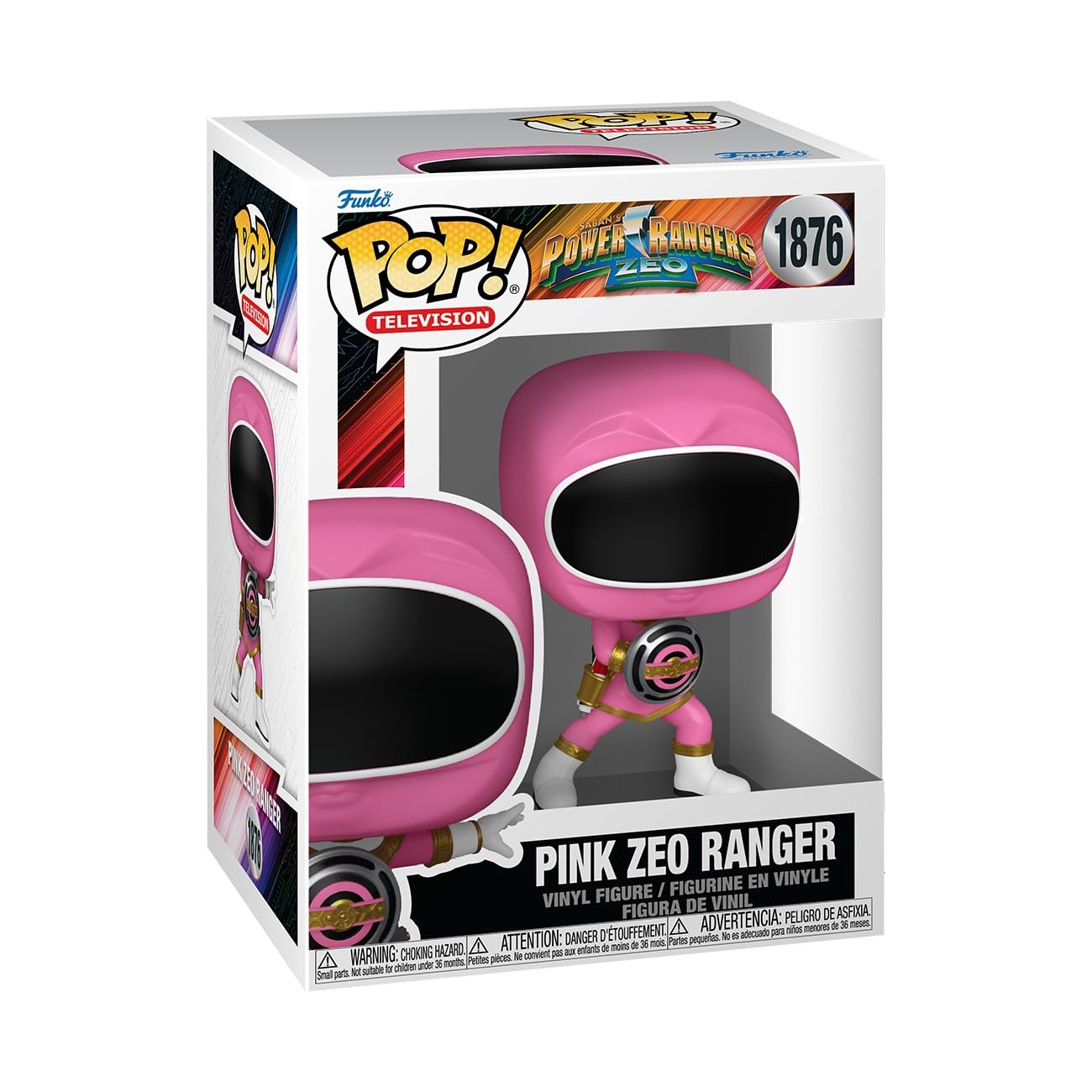 Funko POP! Television: Power Rangers Zeo - Zeo Ranger Pink - Collectable Vinyl Figure - Gift Idea - Official Merchandise - Toys For Kids & Adults - Model Figure for Collectors and Display