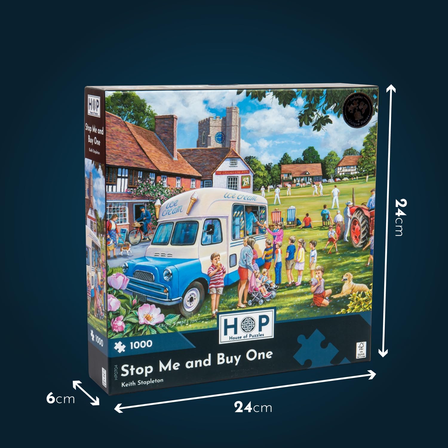 The House of Puzzles | The Kelpies 1000 Piece Jigsaw Puzzle | Animals & Wildlife Theme | Adult Jigsaw | Keith Stapleton | FSC Certified