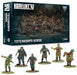 Warlord Games Totenkorps Horde - Axis Plastic Miniatures for Konflikt 47 Highly Detailed 28mm Scale Miniatures