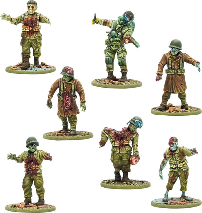 Warlord Games Totenkorps Horde - Axis Plastic Miniatures for Konflikt 47 Highly Detailed 28mm Scale Miniatures