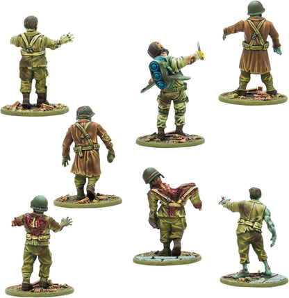 Warlord Games Totenkorps Horde - Axis Plastic Miniatures for Konflikt 47 Highly Detailed 28mm Scale Miniatures