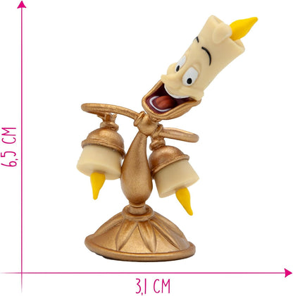 Bullyland 13191 Lumiere Toy Figure, Approx. 6.5 cm Tall, Detailed as a Small Gift for Children from 3 Years