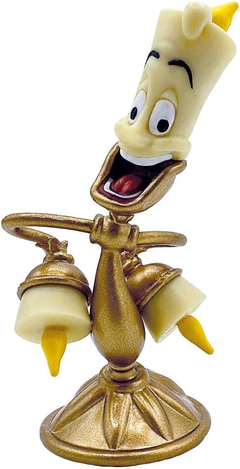 Bullyland 13191 Lumiere Toy Figure, Approx. 6.5 cm Tall, Detailed as a Small Gift for Children from 3 Years