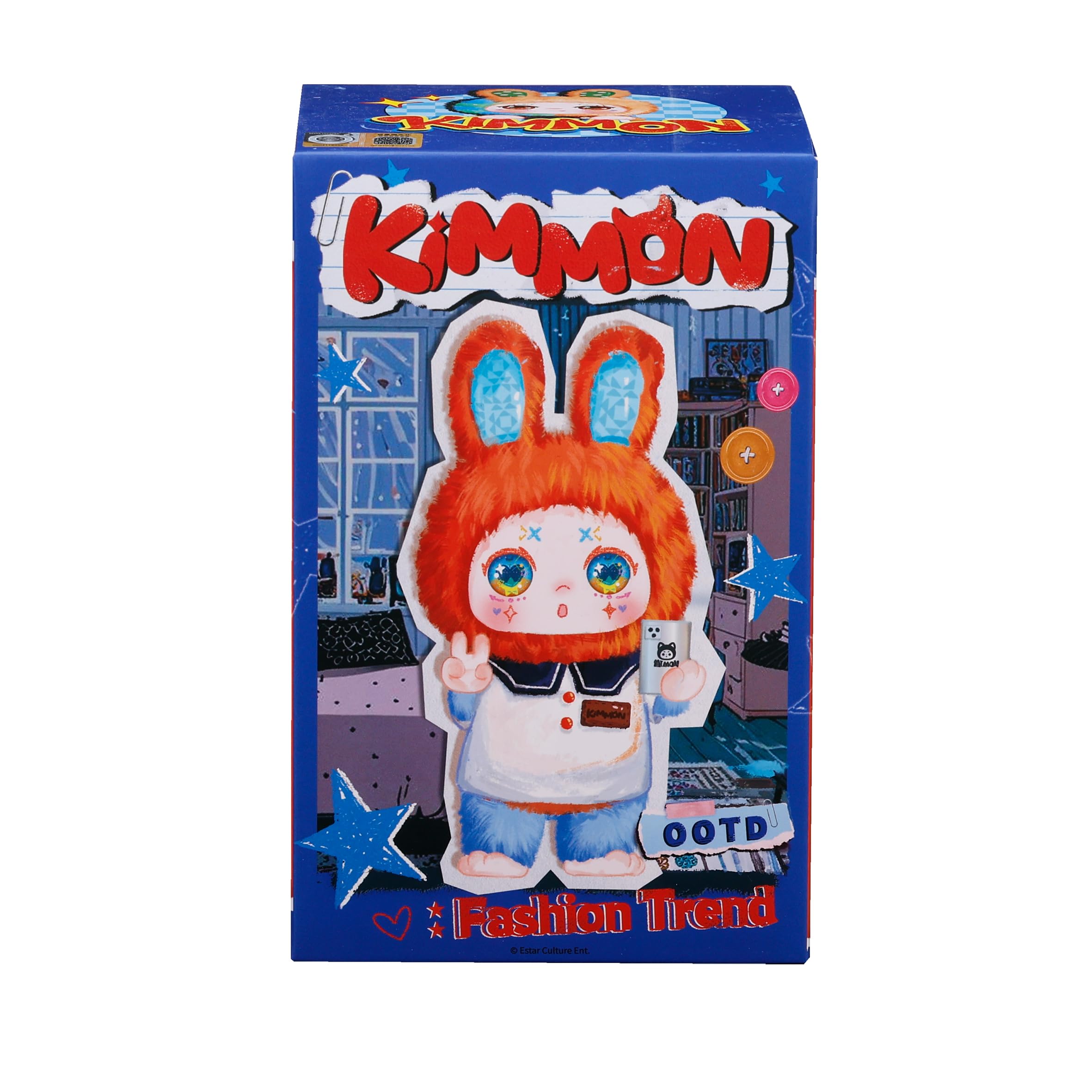 Kimmon OOTD Fashion Trends, Mystery Collectable Anime Plush Doll