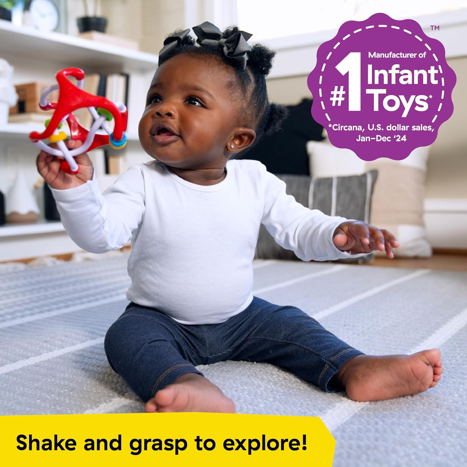 Baby Einstein - Slide & Swirl™ Sensory Ball (Be-17522)