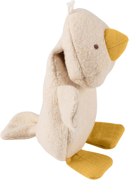 sigikid Greifling Ente, sigibaby - Babyspielzeug zum Greifen, Entdecken und Spielen mit Rassel Geschenk für Babys ab Geburt