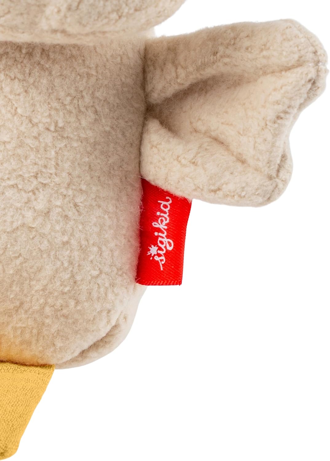 sigikid Greifling Ente, sigibaby - Babyspielzeug zum Greifen, Entdecken und Spielen mit Rassel Geschenk für Babys ab Geburt