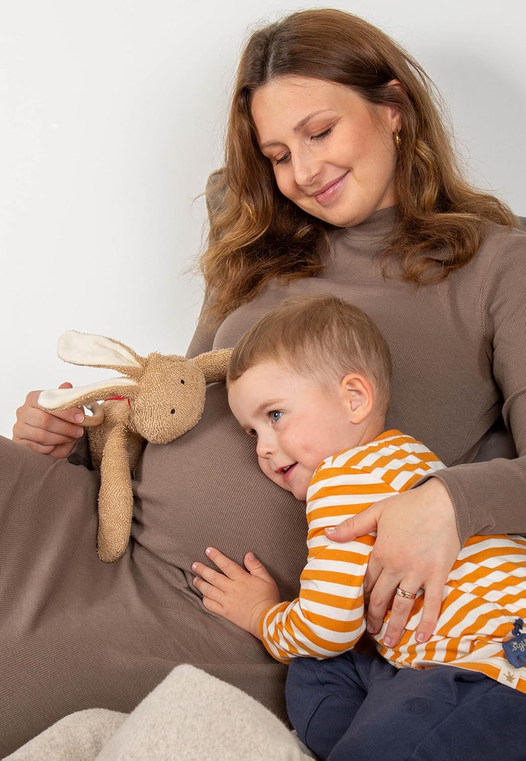 sigikid Spieluhr - Mamilodie Musik für Schwangere Babybauch - Einschlafhilfe für Babys ab Geburt - Tröster Kuscheltier Babyspielzeug - Geschenk zur Schwangerschaft Geburt oder Taufe