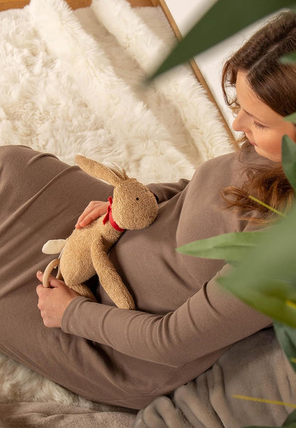 sigikid Spieluhr - Mamilodie Musik für Schwangere Babybauch - Einschlafhilfe für Babys ab Geburt - Tröster Kuscheltier Babyspielzeug - Geschenk zur Schwangerschaft Geburt oder Taufe
