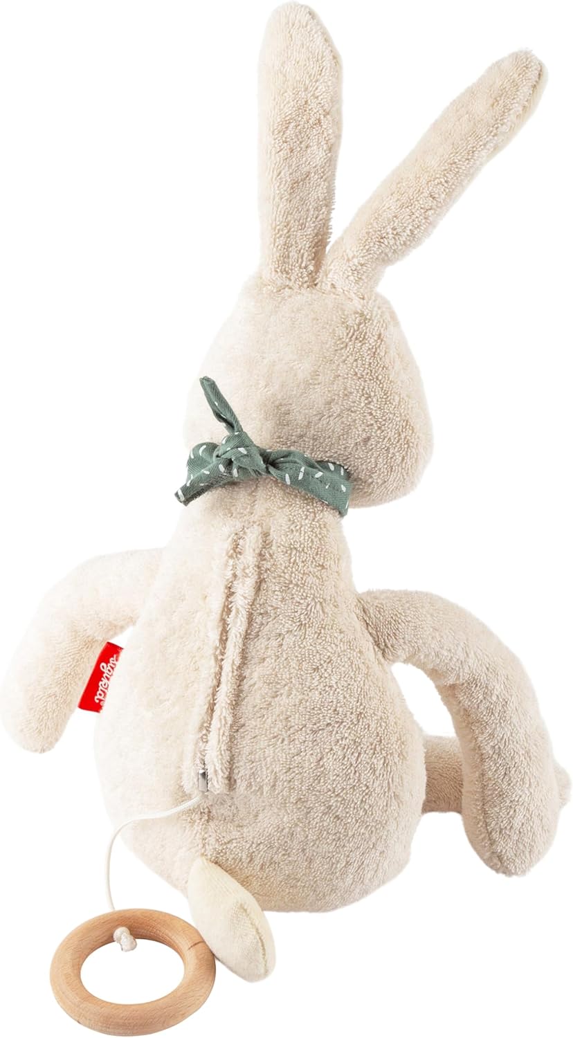 sigikid Spieluhr - Mamilodie Musik für Schwangere Babybauch - Einschlafhilfe für Babys ab Geburt - Tröster Kuscheltier Babyspielzeug - Geschenk zur Schwangerschaft Geburt oder Taufe