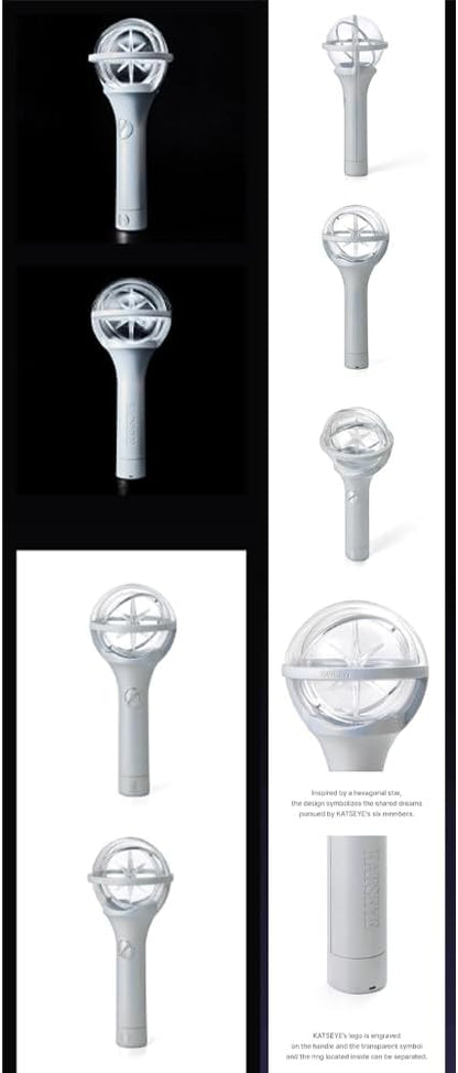 KPOP HEAVEN Katseye Official Lightstick 6 Official Photocards 3 Extra Photocards Set