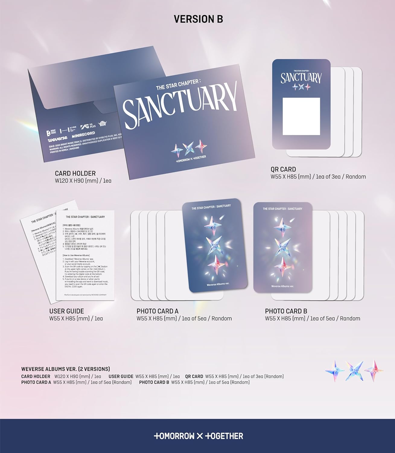 TOMORROW X TOGETHER (TXT) - SANCTUARY (WEVERSE ALBUM VER.