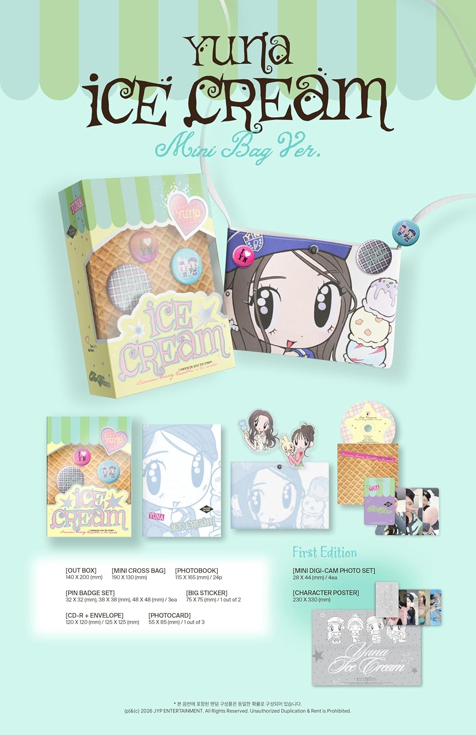 Ice Cream - Mini Bag Version