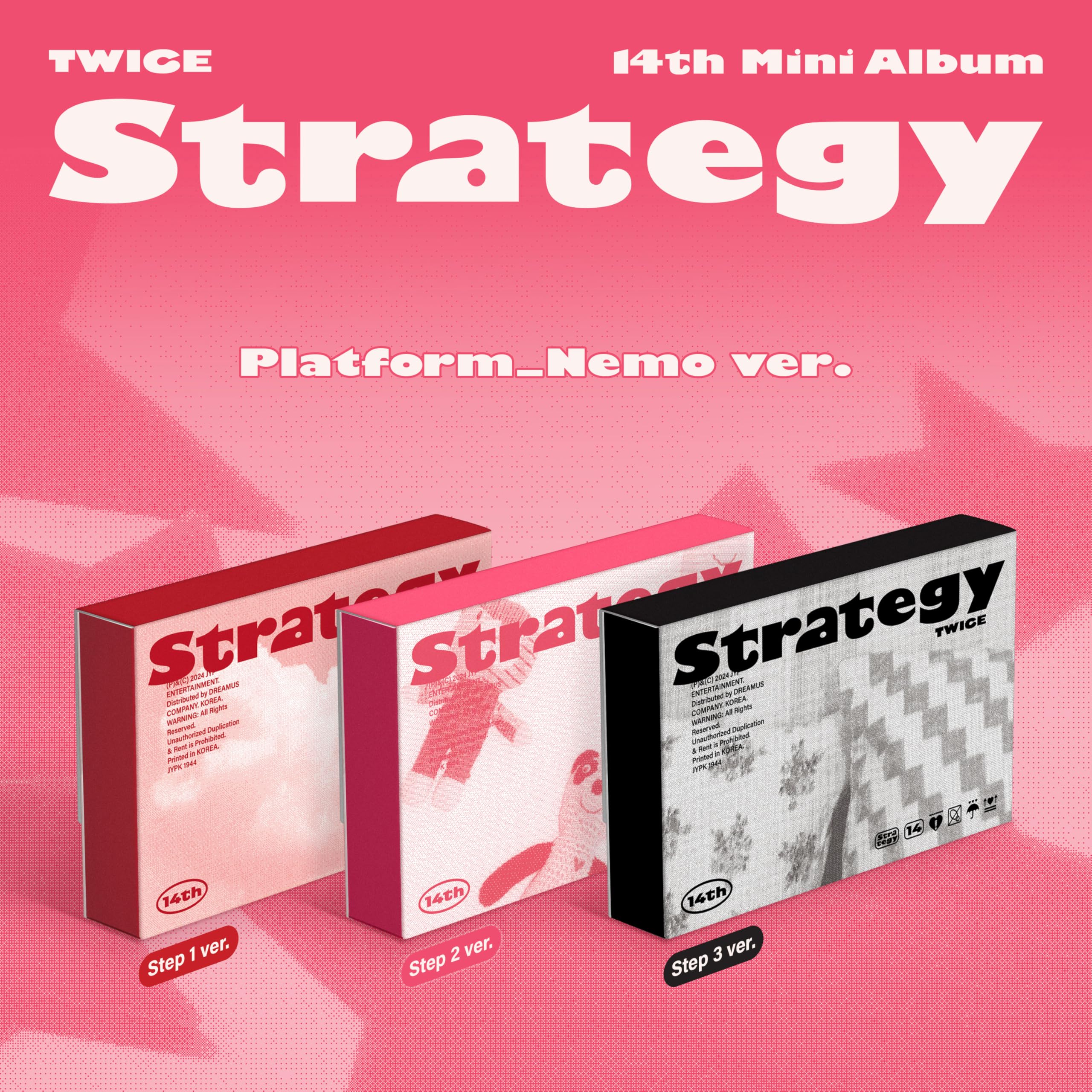 Twice - 14th mini album [strategy] (platform_nemo ver) (Digital Only: DC)