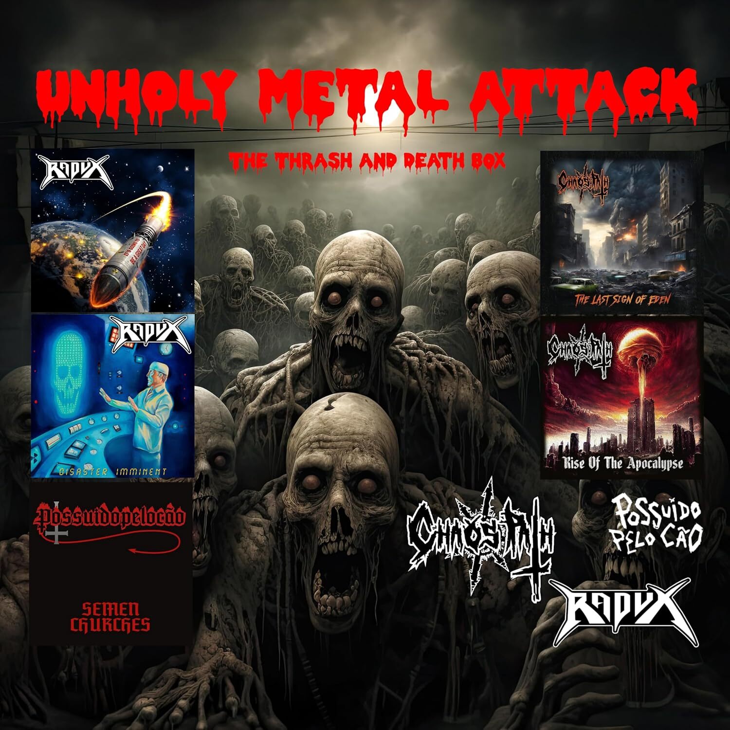 Unholy metal attack: The trash & death box