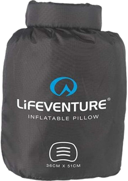 Lifeventure Ultralight Inflatable Pillow Compact, Inflatable, Comfortable, Ergonomic Camping Pillow for Neck and Lumbar Support Ideal for Travel and Camping