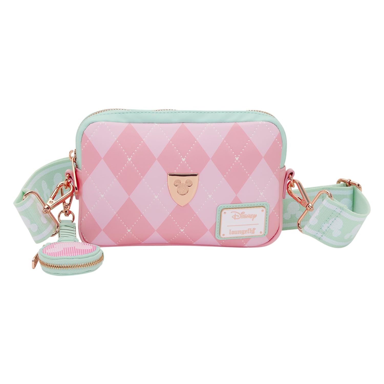 Disney By Loungefly Sling Bag With Coin Purse Mickey & Friends Tennis