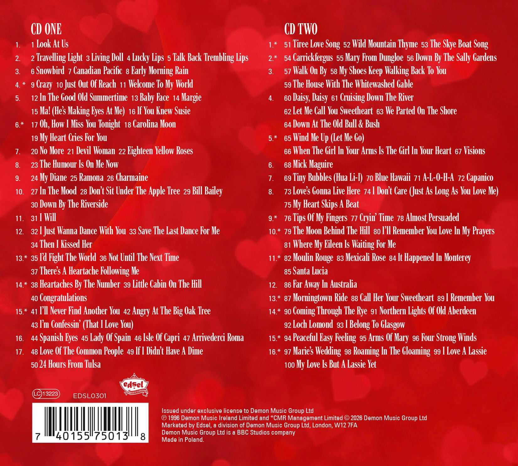 100 Golden Love Songs