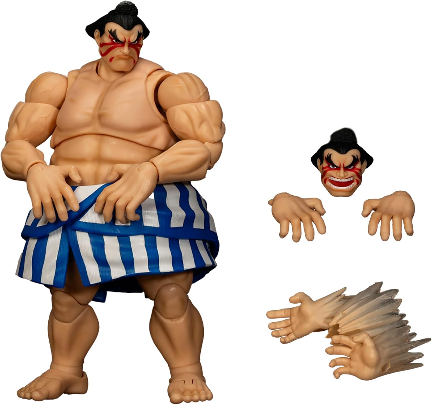 Ultra Street Fighter Ii: The Final Challengers Action Figure 1/12 E. Honda 16 Cm